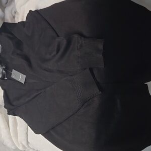 Verve Amish Black Sweater Large